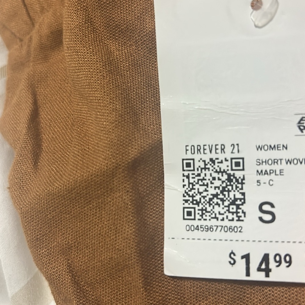 Women's Brown Maple Shorts - Picture 4 of 5